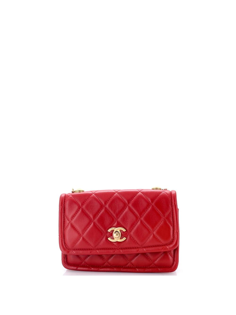 Chanel Button On Top Flap Clutch With #319022C36B